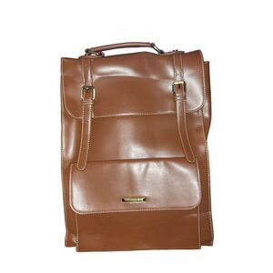 Brown Leather Backpack